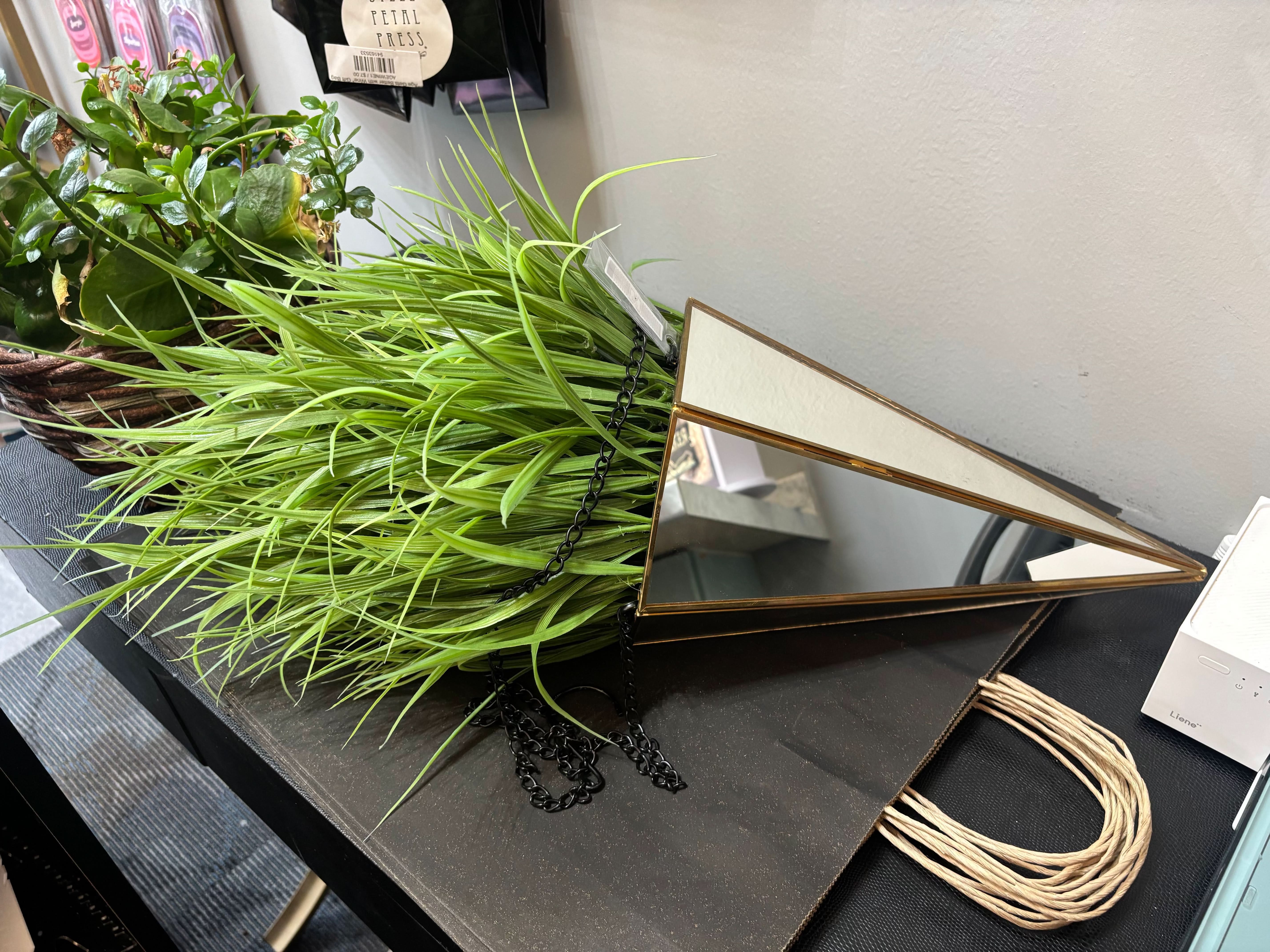 Faux plant Hanger